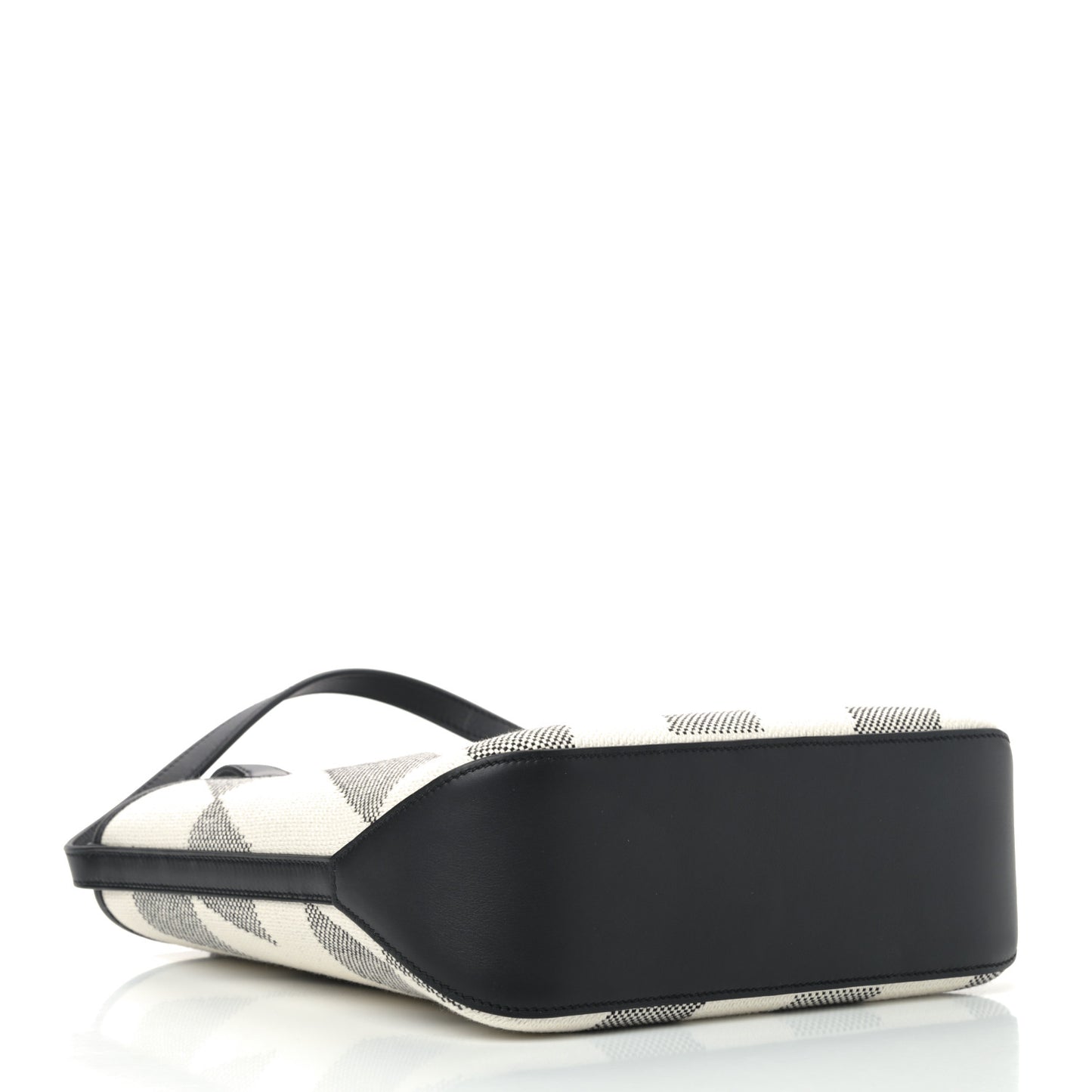 Swift H Canvas Cabas H En Biais 27 Black Ecru