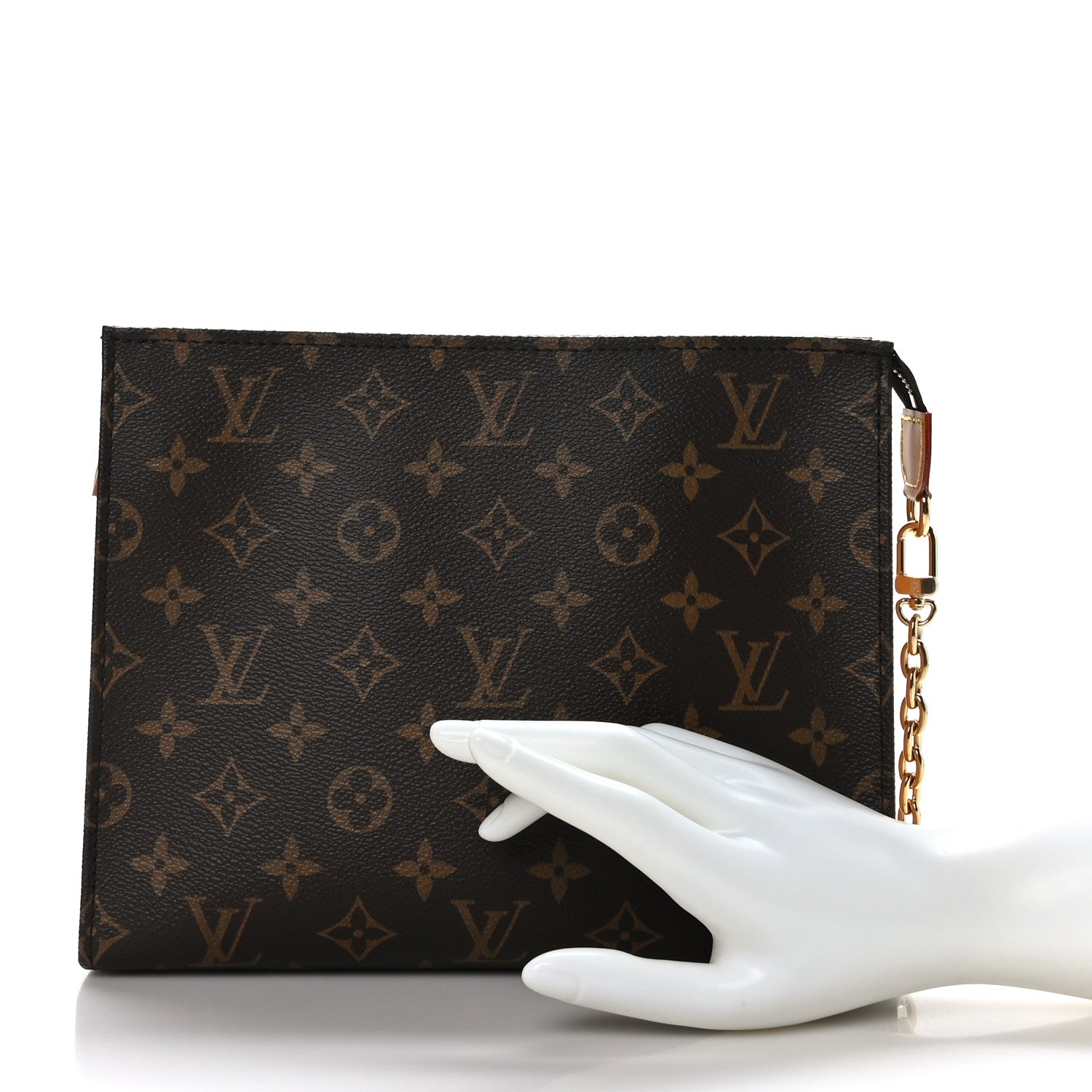 Louis Vuitton Monogram Toiletry Pouch On Chain 3 of 11