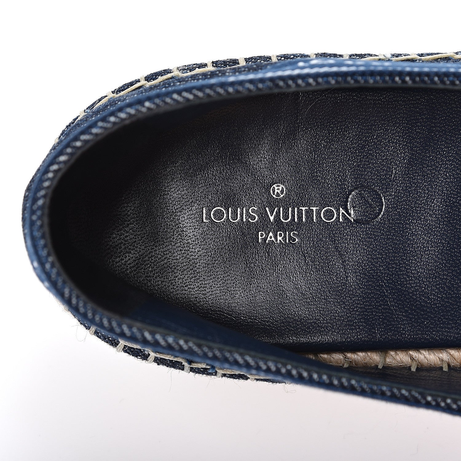 Louis Vuitton Denim Croisiere Espadrille 38 Marine 7 of 9