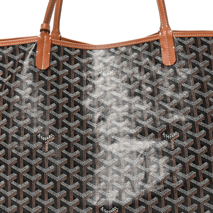 Goyard Goyardine Saint Louis GM Black Gold 8 of 11