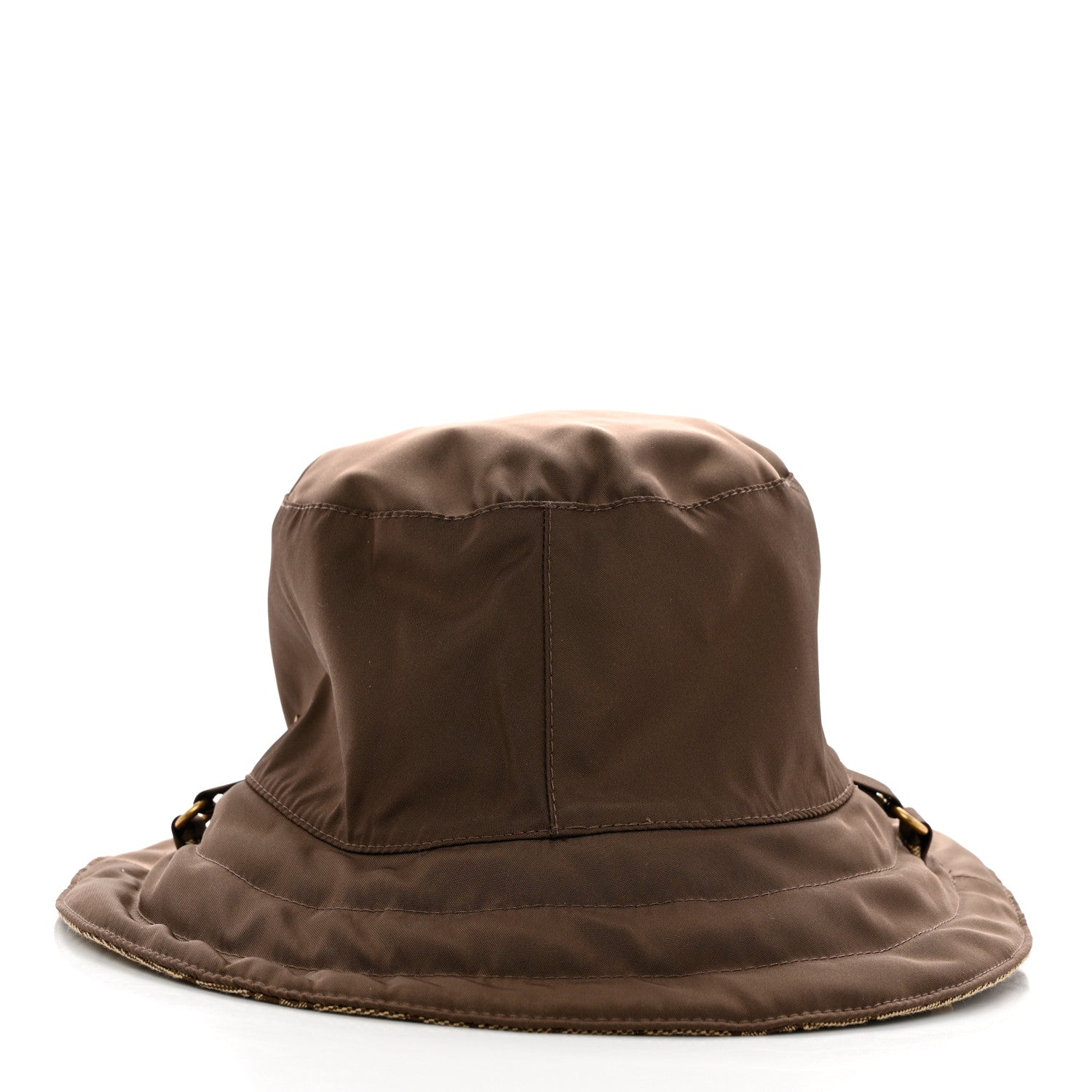 Gucci Canvas Monogram Reversible Bucket Hat M Brown 10 of 13