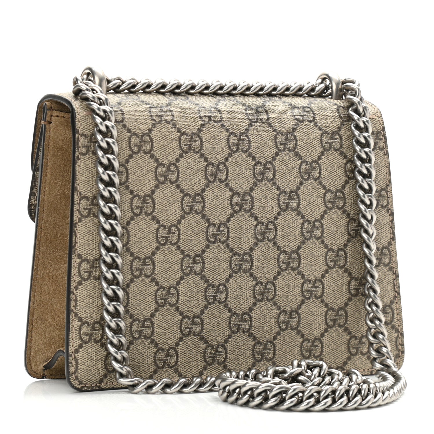 Gucci GG Supreme Monogram Mini Dionysus Shoulder Bag Taupe 2 of 9