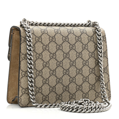Gucci GG Supreme Monogram Mini Dionysus Shoulder Bag Taupe 2 of 9