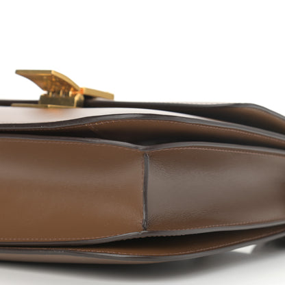 Celine Box Calfskin Medium Classic Box Flap Bag Camel 5 of 11