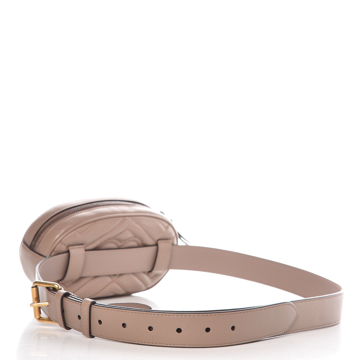 Calfskin Matelasse GG Marmont Belt Bag 105 42 Porcelain Rose