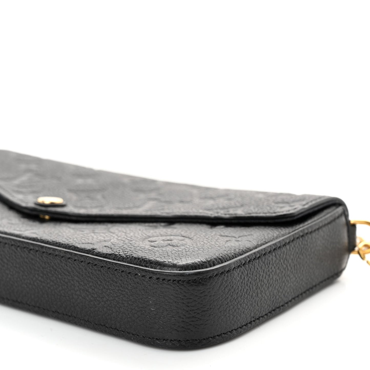 Empreinte Pochette Felicie Chain Wallet Black