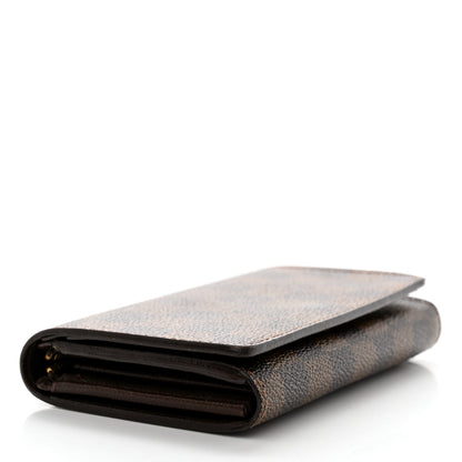 Louis Vuitton Damier Ebene Porte-Monnaie Billets Tresor Wallet 4 of 8