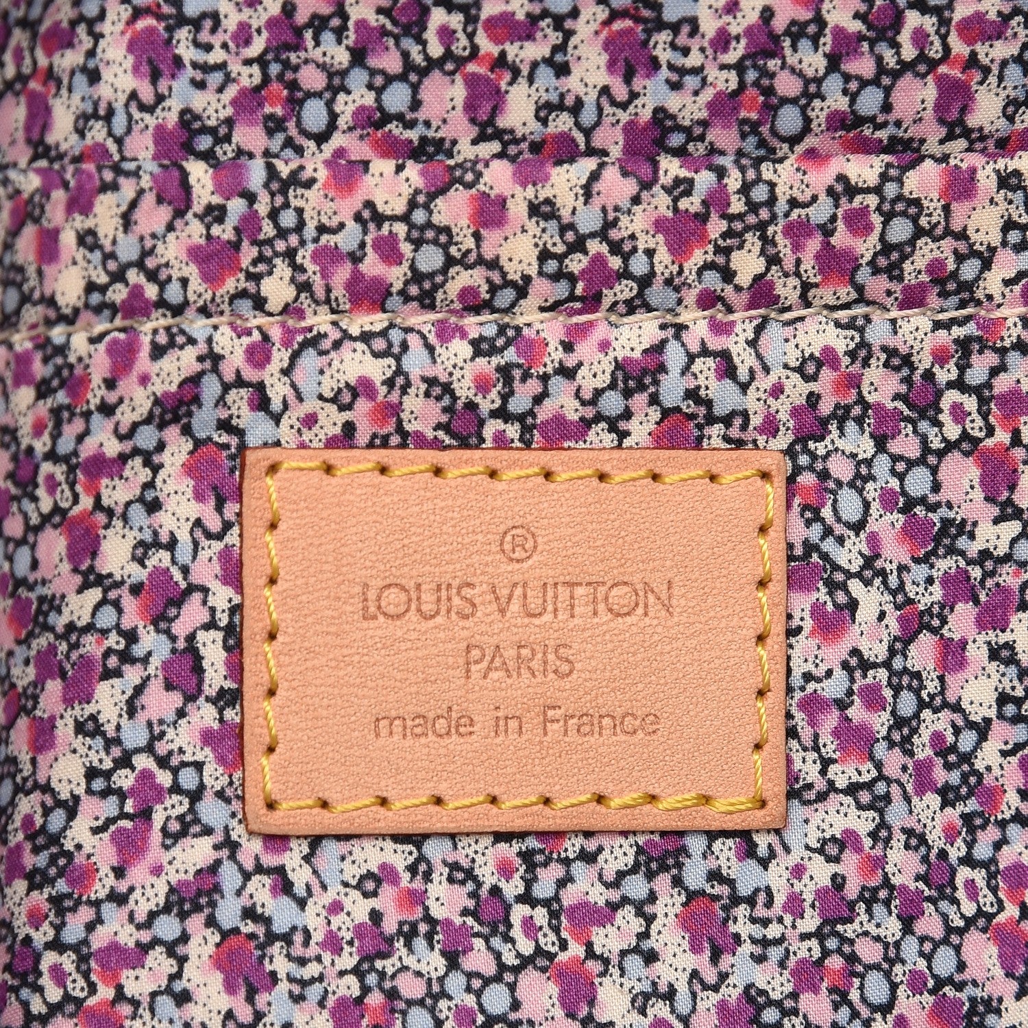 Louis Vuitton Denim Patchwork Speedy 30 Blue 6 of 8