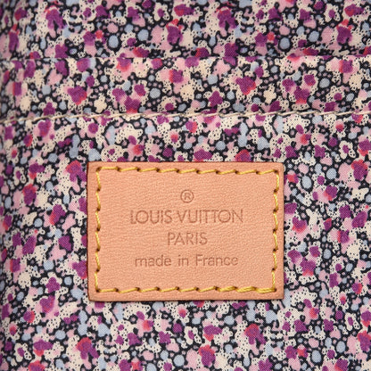 Louis Vuitton Denim Patchwork Speedy 30 Blue 6 of 8