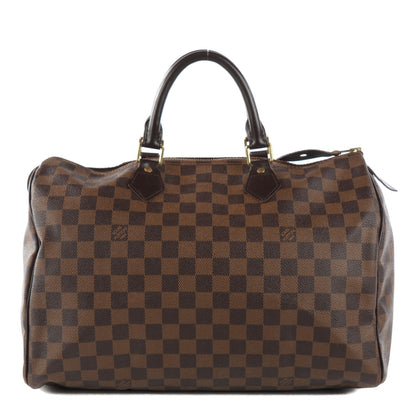 Louis Vuitton Damier Ebene Speedy 35 1 of 14