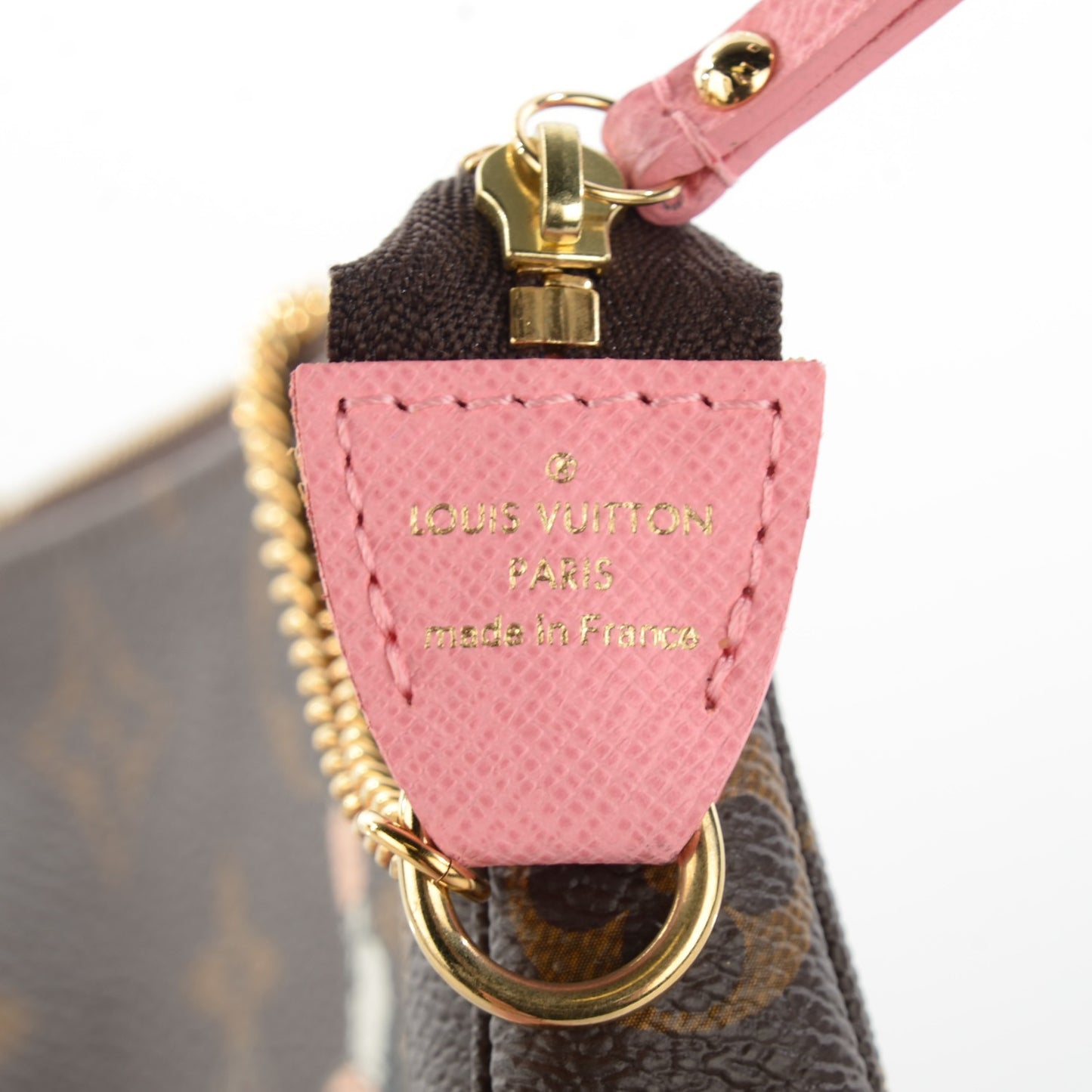 Monogram Illustre Mini Pochette Accessories Rose