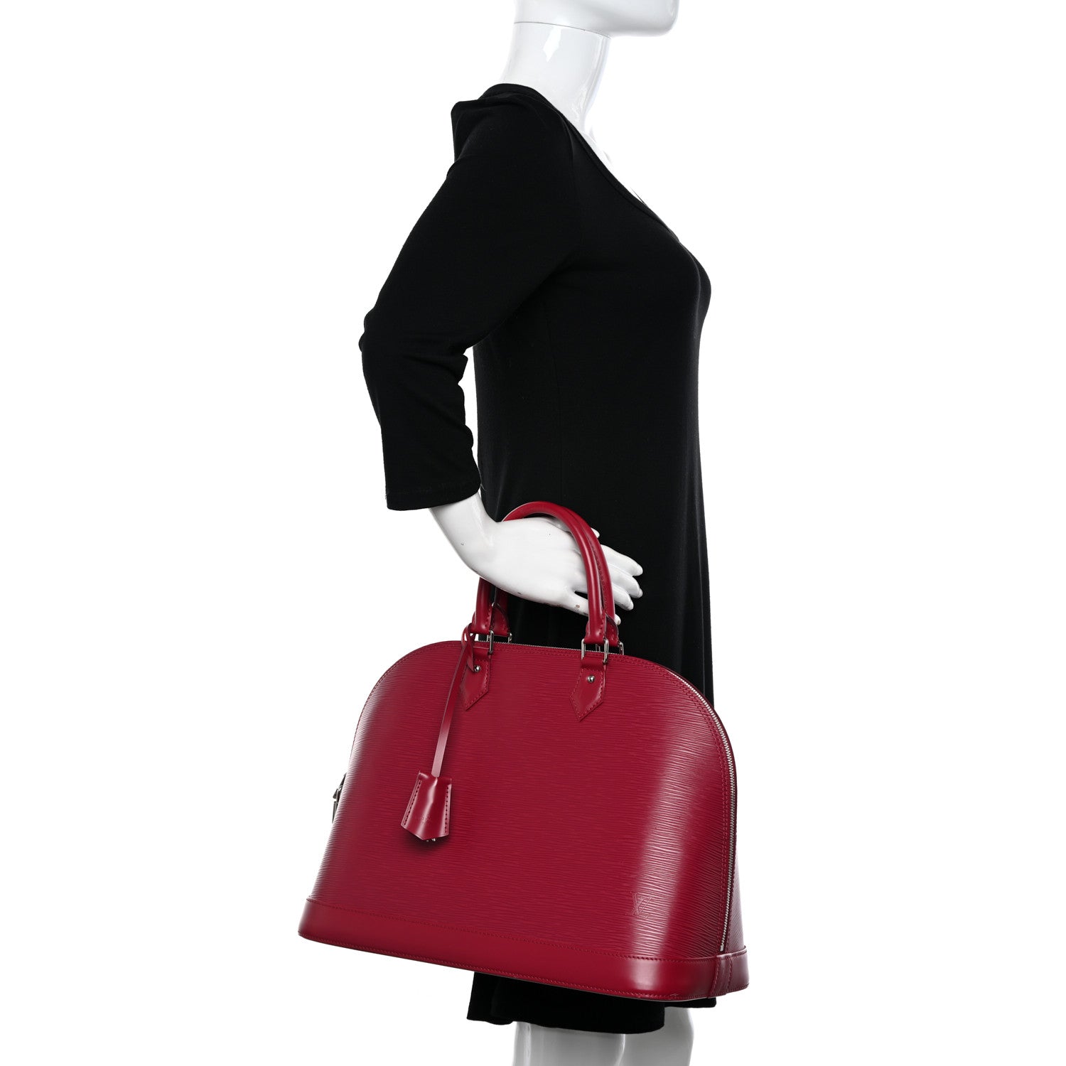 Louis Vuitton Epi Alma GM Fuchsia 2 of 12