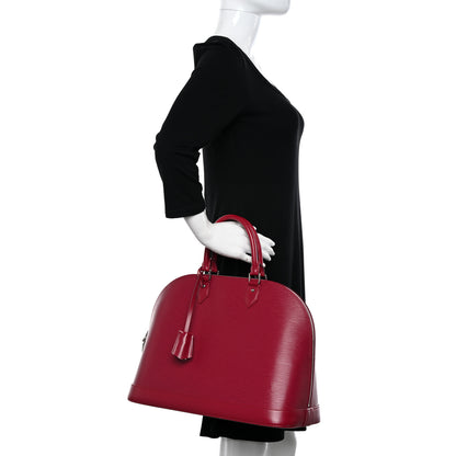 Louis Vuitton Epi Alma GM Fuchsia 2 of 12