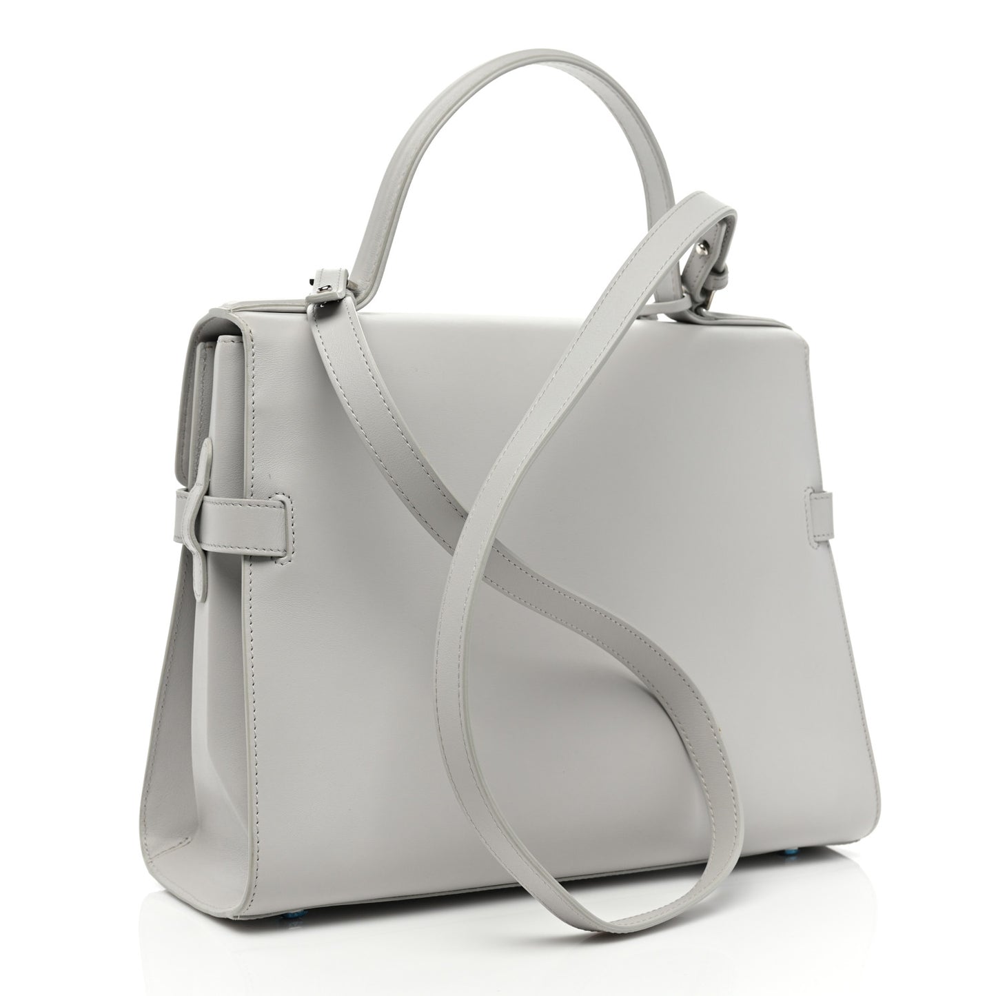 Calfskin GM Tempete Satchel Grey