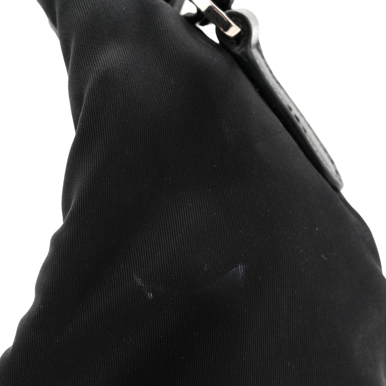 Prada Tessuto Nylon Saffiano Re-Edition 2006 Shoulder Bag Black 11 of 14