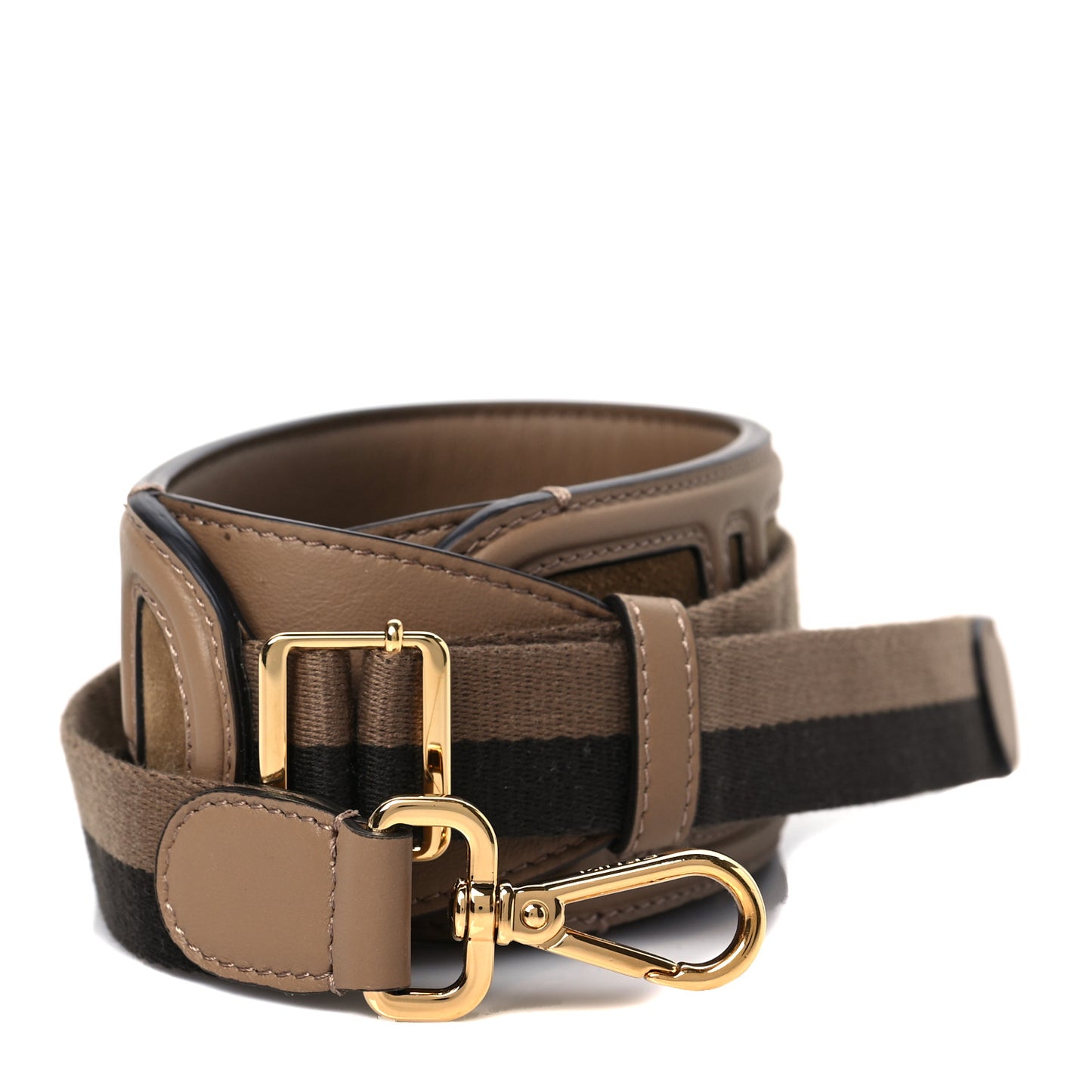 Vitello Grace Suede Fendi O'Lock Strap You Sand Rovere