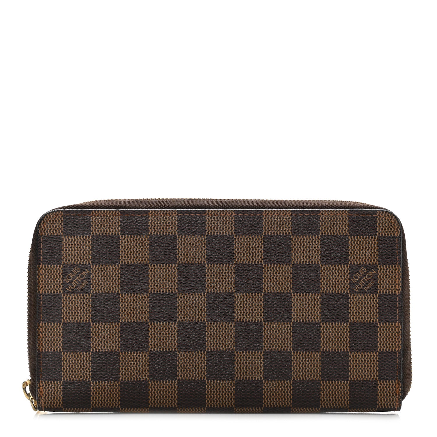 Louis Vuitton Damier Ebene Zippy Organizer Wallet 1 of 8