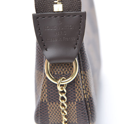 Louis Vuitton Damier Ebene Mini Pochette Accessories 7 of 9