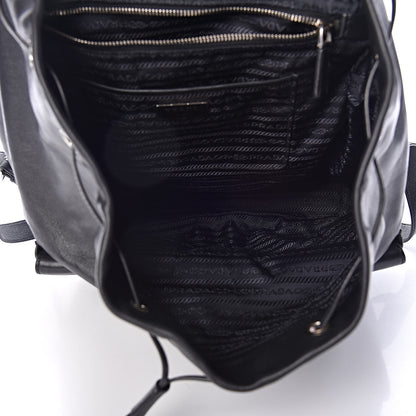 Prada Calfskin Backpack Black 5 of 15