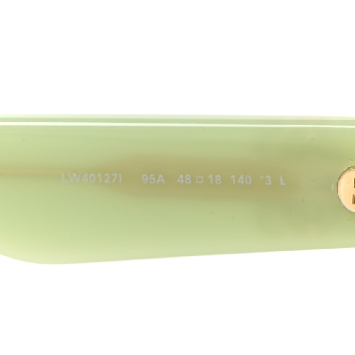 Acetate Anagram Sunglasses LW401271 Light Green