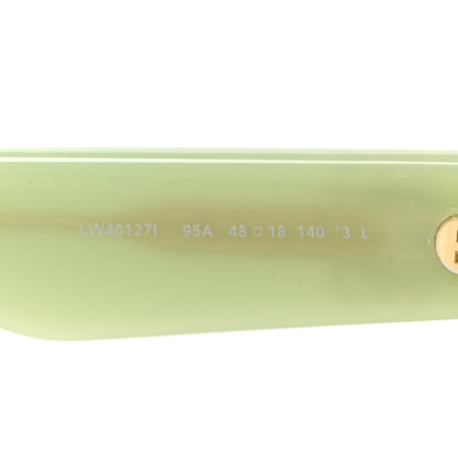 Loewe Acetate Anagram Sunglasses LW401271 Light Green 6 of 7