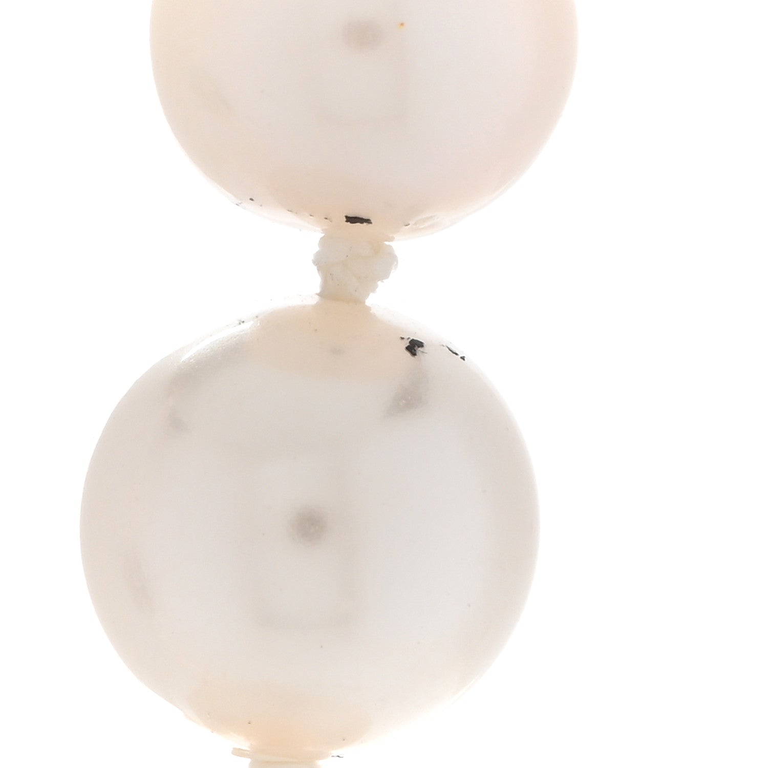 Chanel Pearl CC Short Necklace Silver 8 of 8