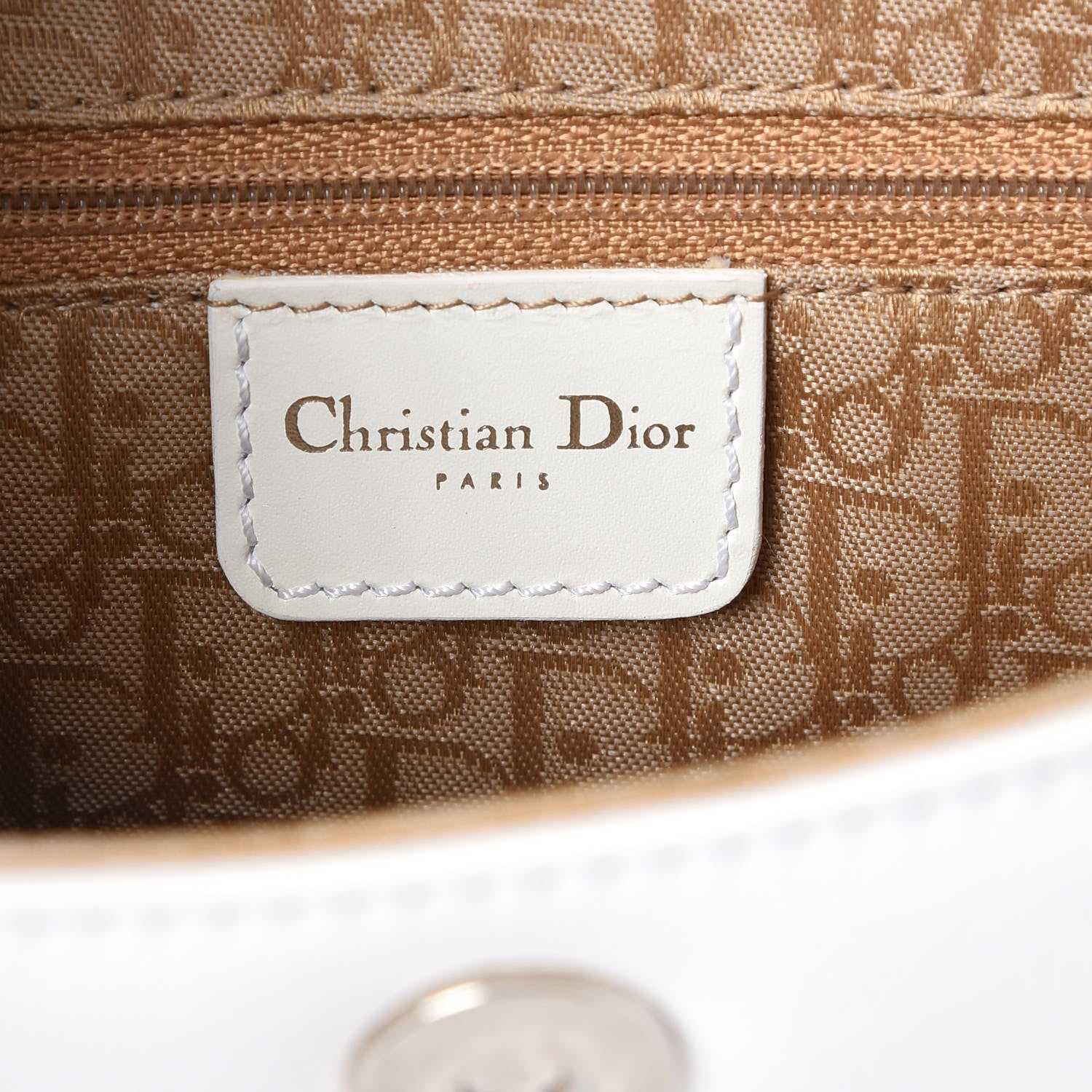 Christian Dior Calfskin Street Chic Bag White 6 of 7