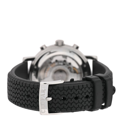 Chopard Stainless Steel Rubber 39mm Mille Miglia Chronograph Automatic Watch Black 3 of 4