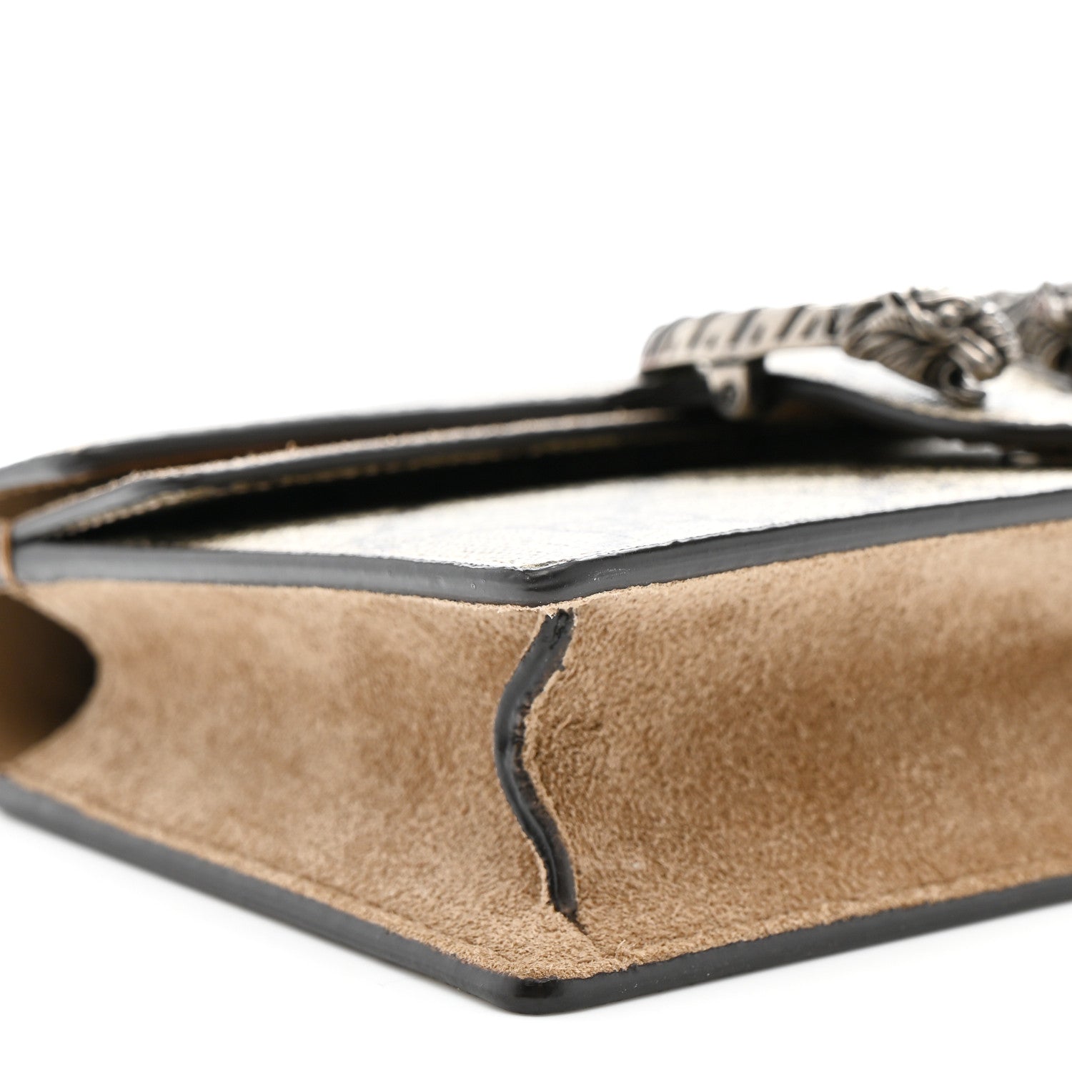 Gucci GG Supreme Monogram Super Mini Dionysus Shoulder Bag Taupe 8 of 11
