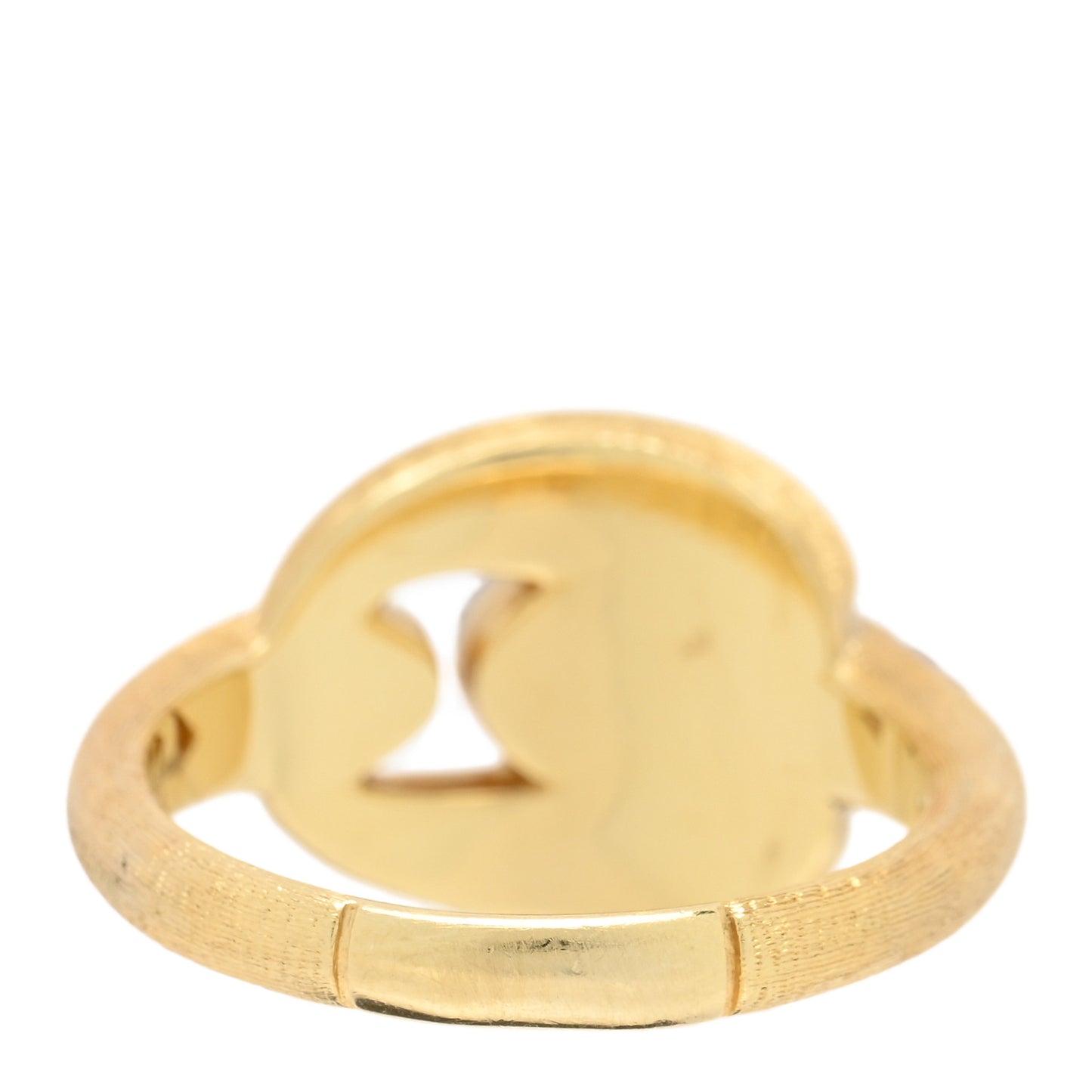 18K Yellow White Gold Diamond Lucia Ring 55 7.25