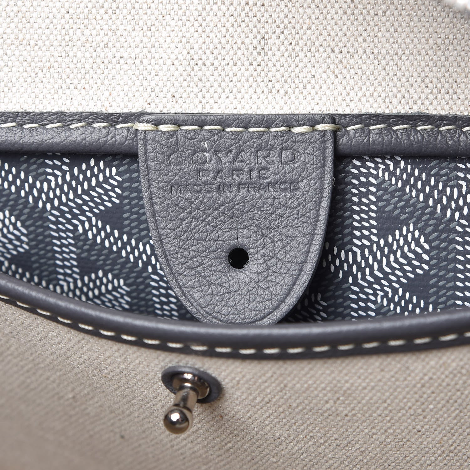 Goyard Goyardine Artois PM Grey 6 of 15