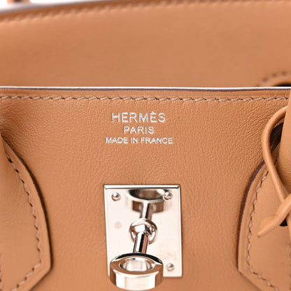 Hermes Swift In & Out Birkin 25 Biscuit 6 of 21