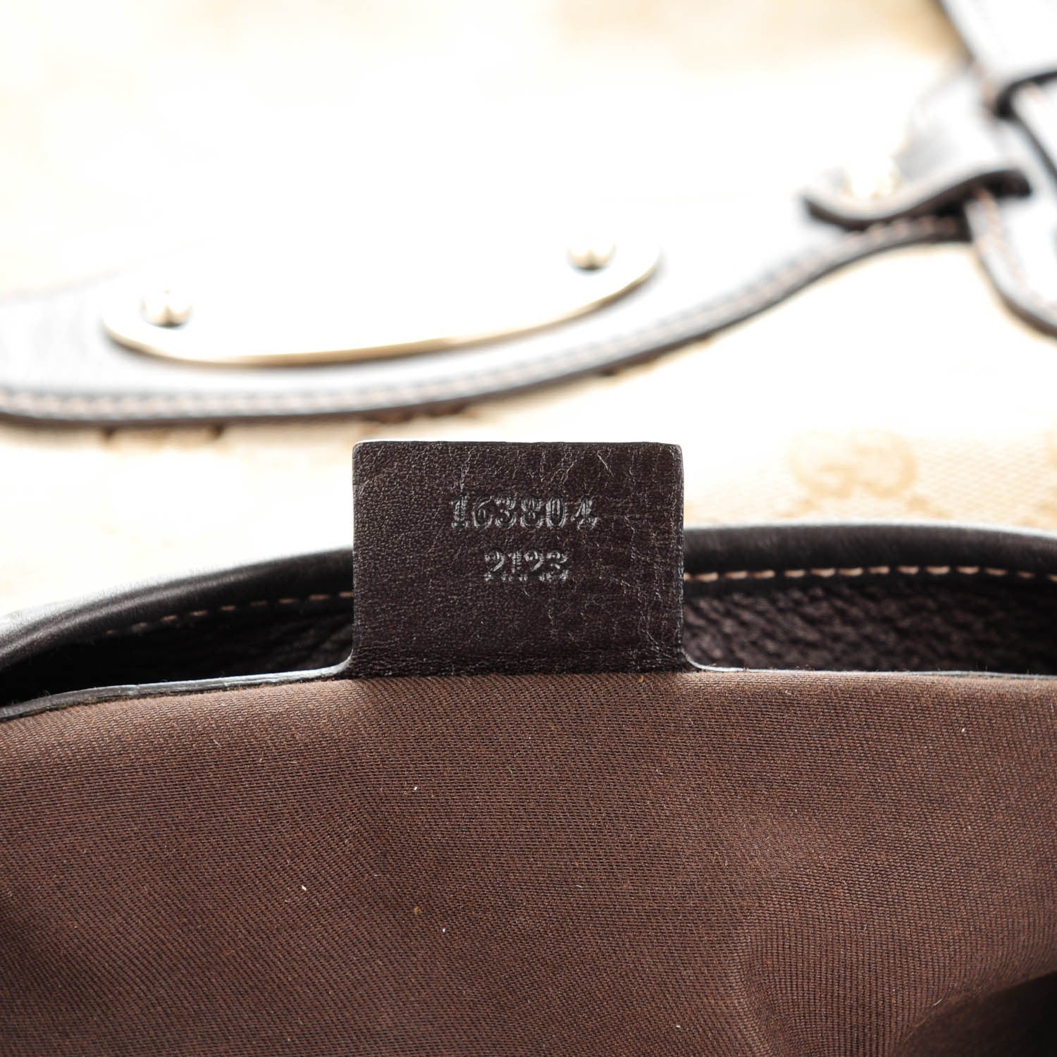 Gucci Monogram Large Horsebit 85th Anniversary Hobo Dark Brown 6 of 9