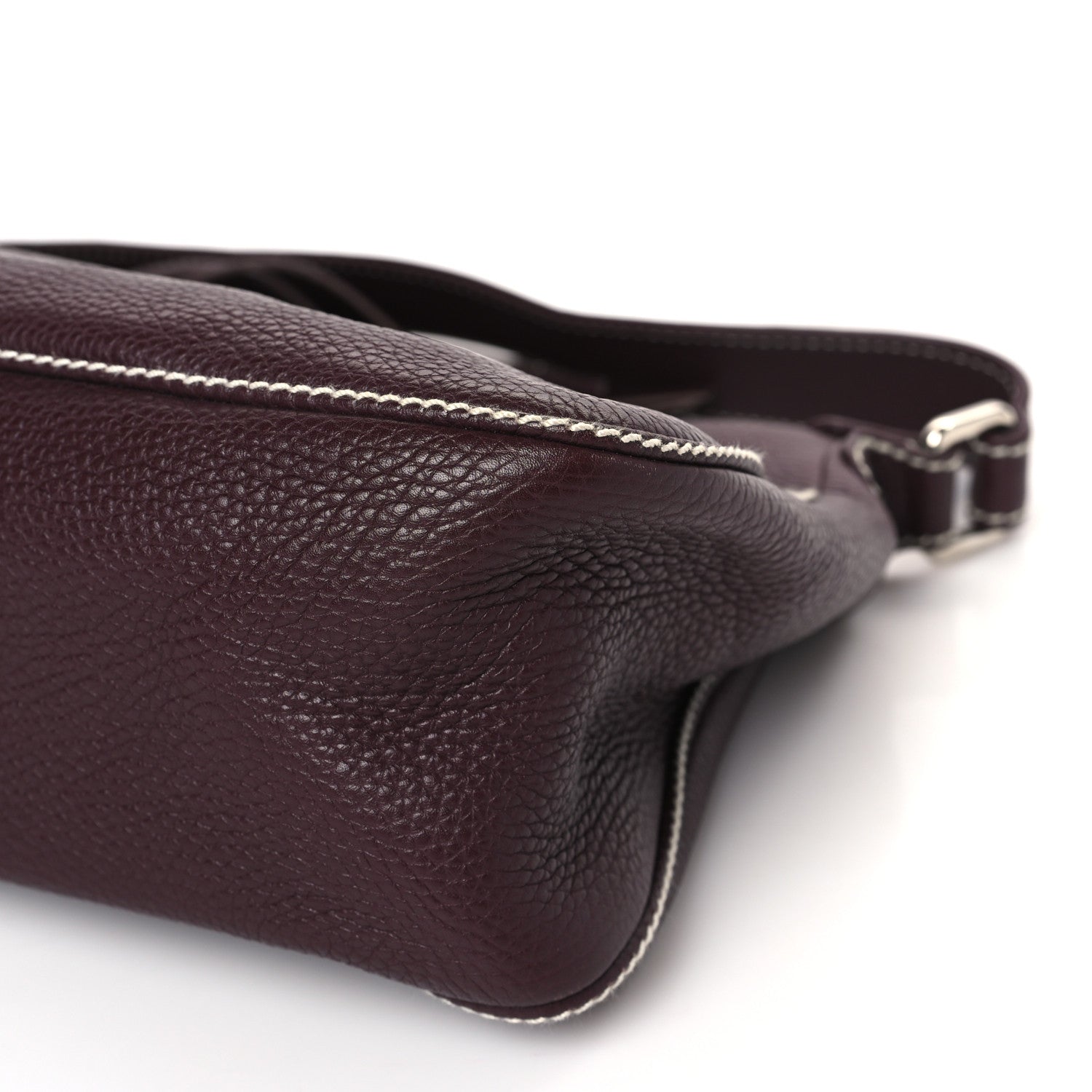Chanel Grained Calfskin Tassel Hobo Bordeaux 9 of 9