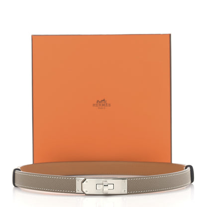 Hermes Epsom Kelly Belt Etoupe 4 of 4