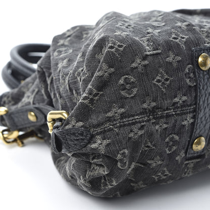 Louis Vuitton Denim Neo Cabby MM Black 5 of 9