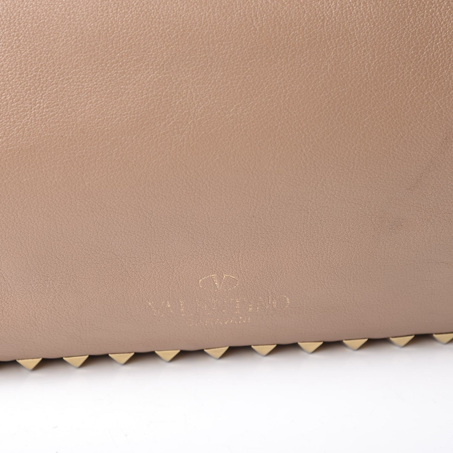 Vitello Medium Rockstud Tote Alpaca