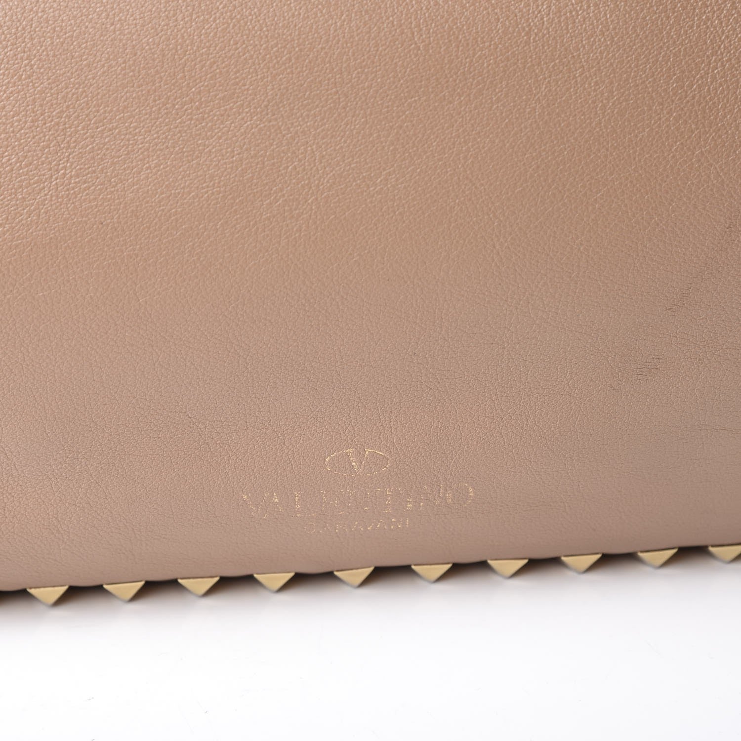 Valentino Garavani Vitello Medium Rockstud Tote Alpaca 17 of 21