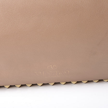Valentino Garavani Vitello Medium Rockstud Tote Alpaca 17 of 21