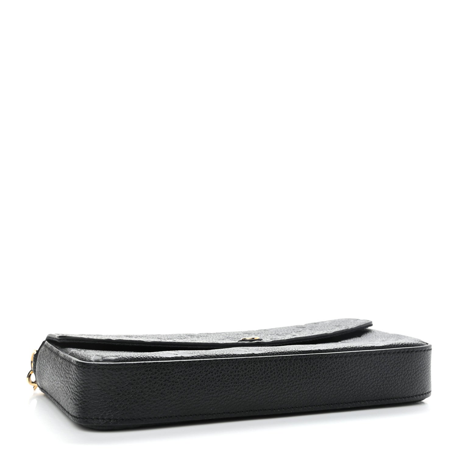 Louis Vuitton Empreinte Pochette Felicie Chain Wallet Black 5 of 11