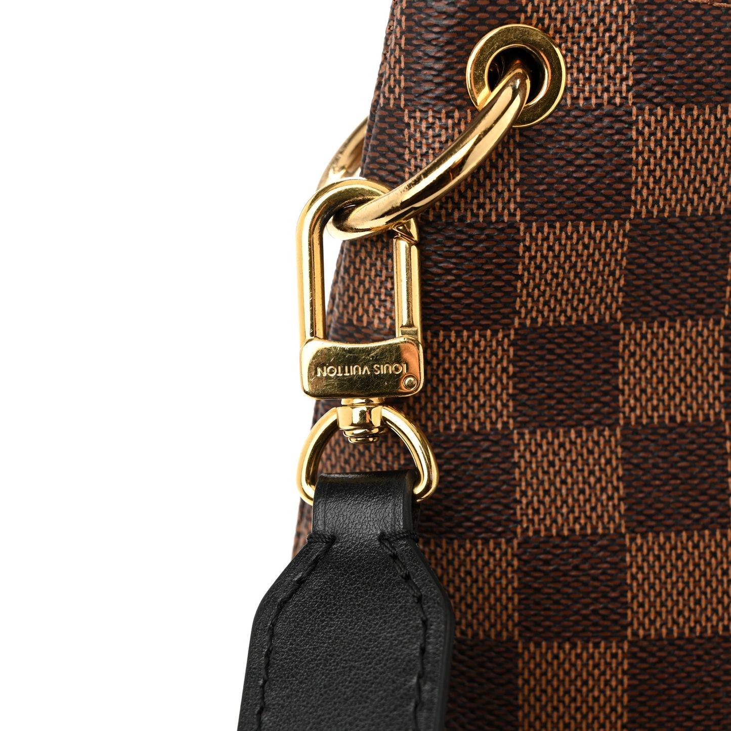 Damier Ebene Odeon MM Black Black
