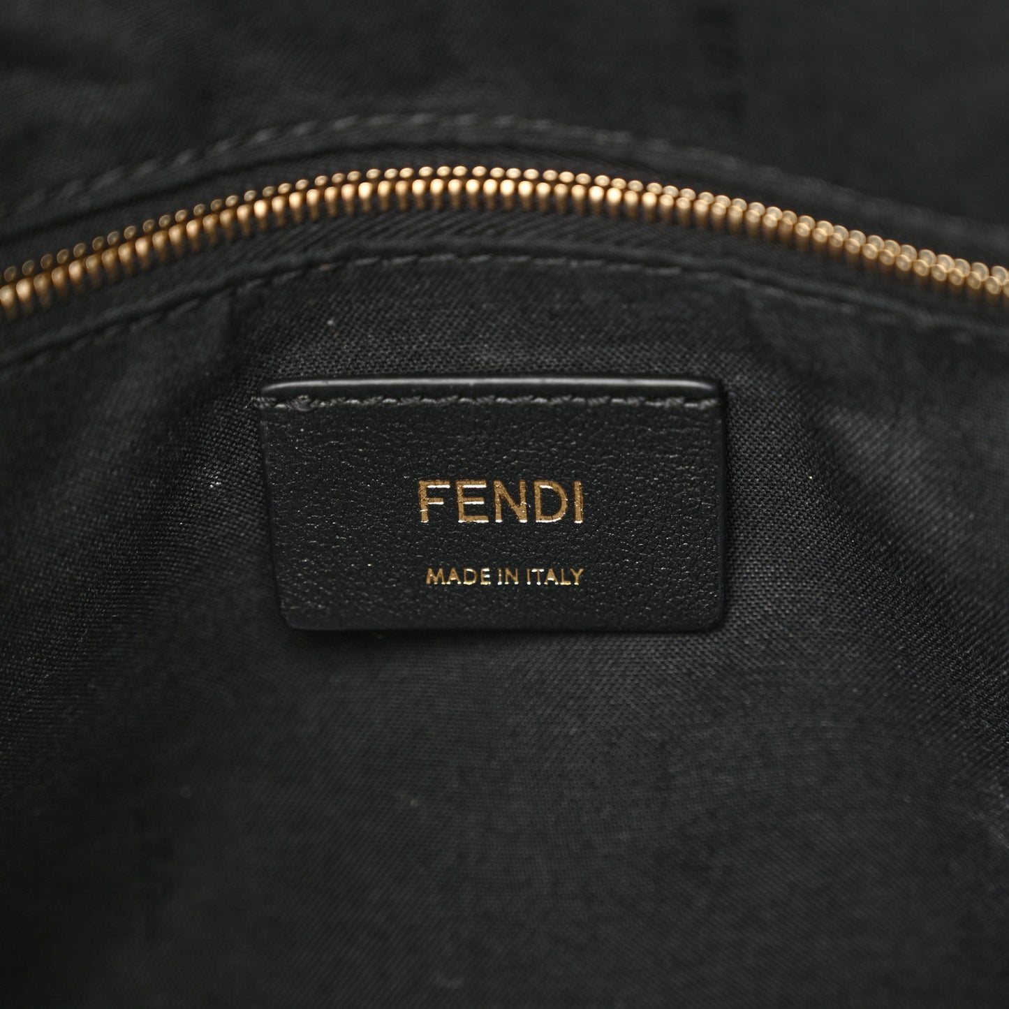 Shearling Macro FF 1974 Mini Backpack Tobacco Black