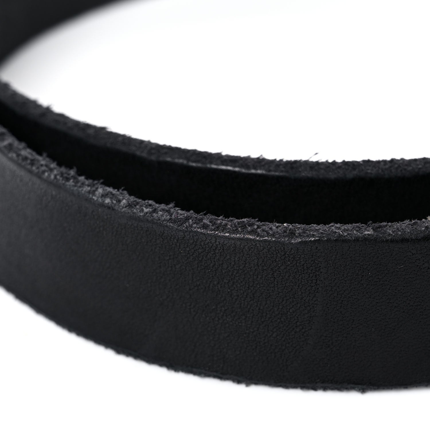 Gucci Faded Calfskin Double G 30mm Belt 85 34 Black 6 of 11