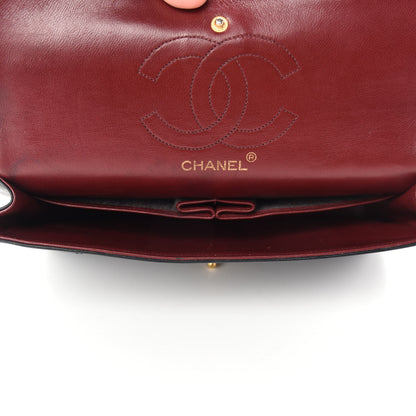 Chanel Lambskin Quilted Medium Double Flap Black 5 of 17