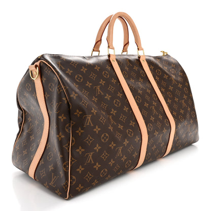 Louis Vuitton Monogram Keepall Bandouliere 55 2 of 12