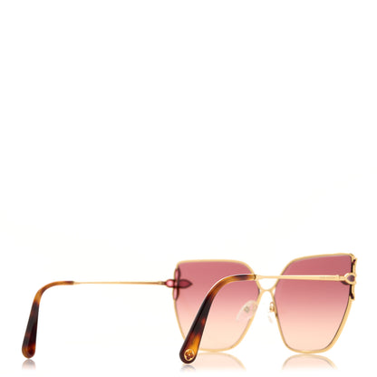 Louis Vuitton Metal Petal Sunglasses Z1628U Gradient Pink Monogram 4 of 8