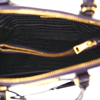 Prada Saffiano Vernice Small Promenade Tote Viola 5 of 12