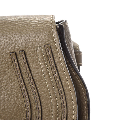 Chloe Calfskin Mini Marcie Round Crossbody Bag Baobab Green 9 of 10