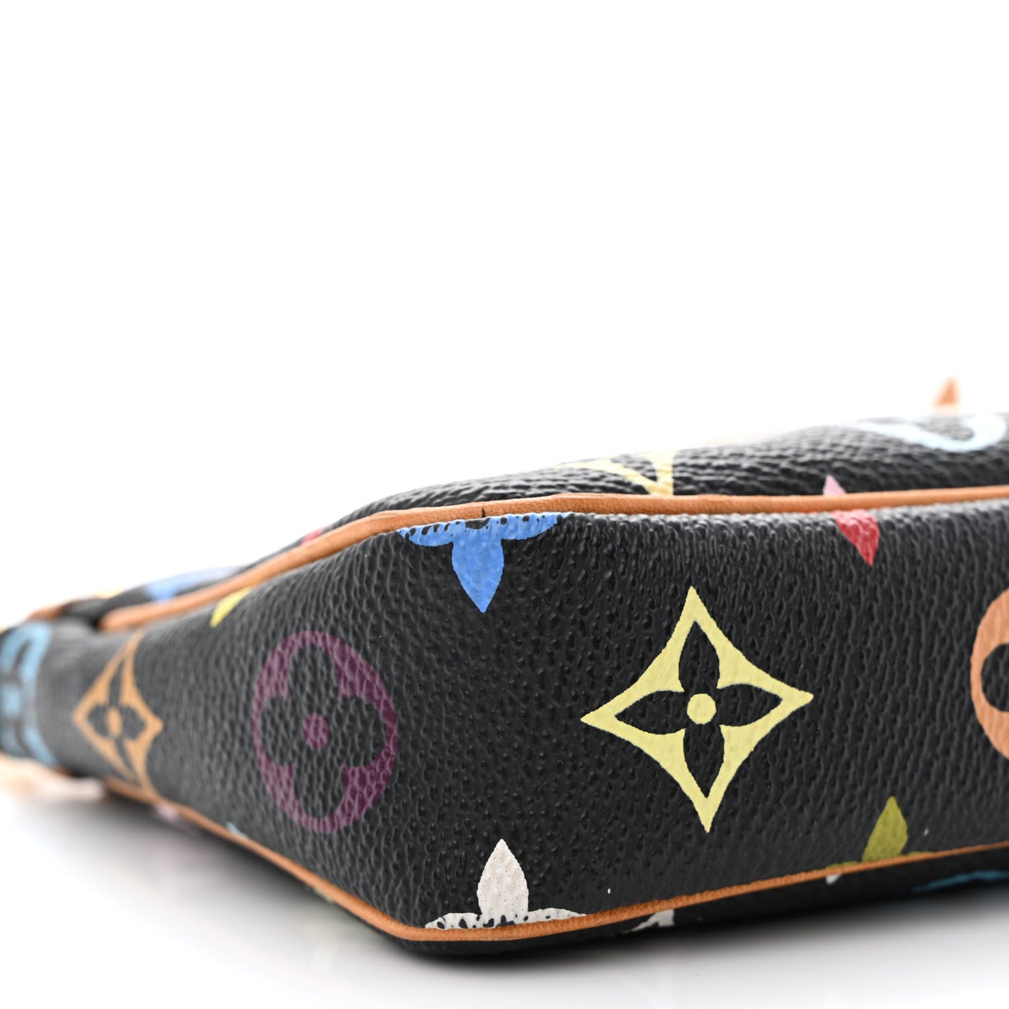 Monogram Multicolor Pochette Accessories Black