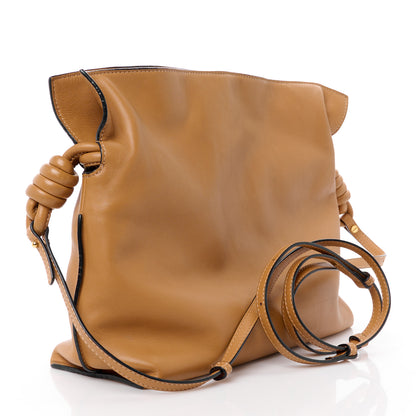 Loewe Calfskin Mini Flamenco Knot Clutch Oak 3 of 12
